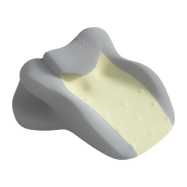 Imagem de SiaBiced Almofada de apoio para pernas, almofada de espuma viscoelástica, multifuncional, removível, relaxante, para uso em costas de celular, Amarelo