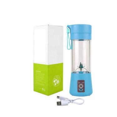 Imagem de Mini Liquidificador Portátil Pratico 6 Lâminas - Azul