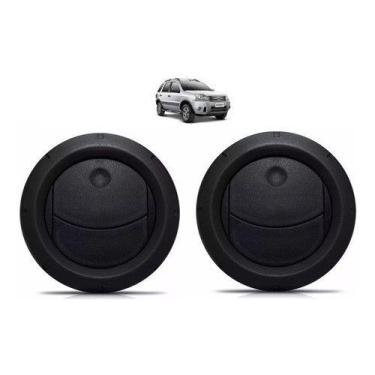 Imagem de Difusor De Ar Central E Lateral Ecosport 1 Versão Preto Par - NoBrand