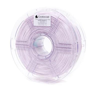 Imagem de Cookiecad Filamento PLA 1,75 mm 1kg Filamento de impressora 3D de mármore pastel - Vanilla Redberry PLA