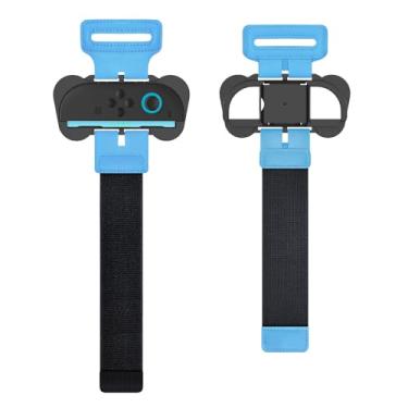 Imagem de EJGAME Wrist Strap Compatible with Just Dance 2025 2024 2023/for Zumba Burn It Up,Adjustable Wrist Bands for Nintendo Switch 2(2025) Model for Joy-Cons 2,Two Size for Adults & Children,2 Pack (Black)