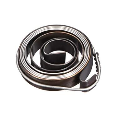Imagem de uxcell Mola de retorno para broca, Conjunto de mola para retorno de alimentação com mola quill, 6,5 m de comprimento, 34 x 8 x 0,8 mm