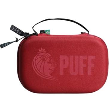 Imagem de Estojo Case Puff Life Pro Grande Para Seda Piteira Dichavador Bag Com Divisórias (Vinho Edição Colors)