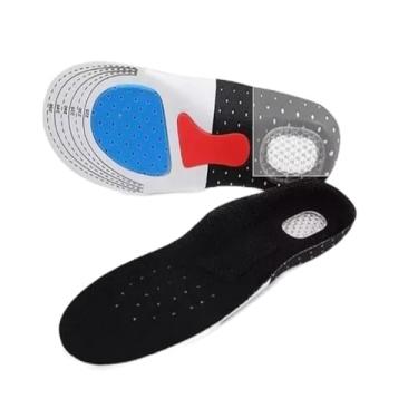 Imagem de Palmilha Ortopédica de Silicone para Alívio de Dor, Fascite Plantar, Ortopedia Calça de 34 a 38