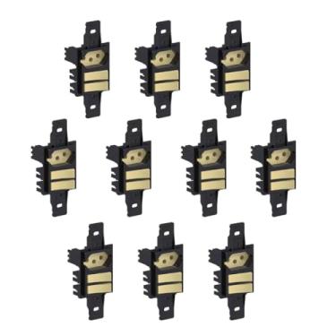 Imagem de Kit 10 Interruptor Duplo Simples 10A 250Vca Com Tomada 2P + T 20A 6H Weg - Preto