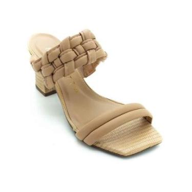 Imagem de Tamanco Feminina Mariotta 19810 - Nude-Feminino