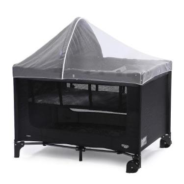 Imagem de Berço Portátil Happy Preto Mescla Cosco Kids