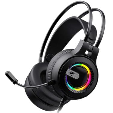 Imagem de Headset Gamer Havit Gamenote H2040d, 50mm, RGB, Usb, 2x P2 3.5mm, Preto