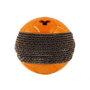 Imagem de Bolinha Arranhador Petisqueira Para Gatos - Bolinha Cat Play - TRUQYS 