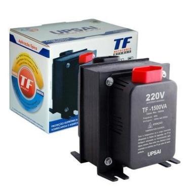 Imagem de Auto Transformador de Voltagem Conversor 1500va Automático Bivolt 110v / 220v ou 220v / 110v Upsai 51000150