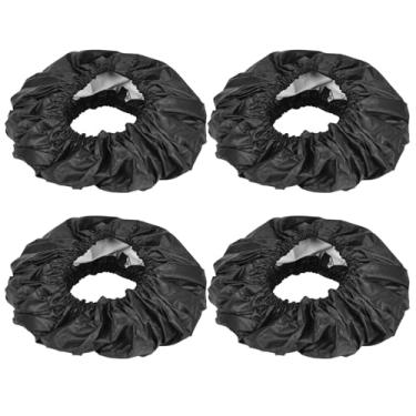 Imagem de RiToEasysports Tampa de Roda de Carrinho de bebê, Capa do Protetor de Cadeira de Rodas à Prova de Poeira Roda de Carrinho de Carrinho de (Conjunto de rodas grande (4 pacotes))