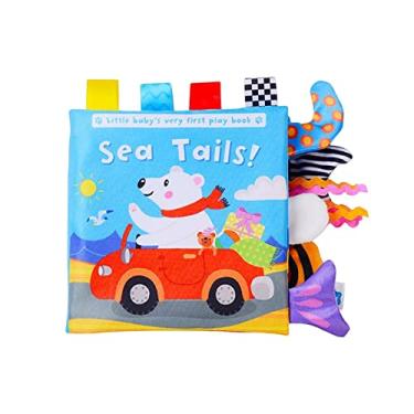 Imagem de shamjina Montessori Toys Crinkle Paper Baby Books Toys Brinquedos macios para 6 meses Crianças Bebês Meninas Bebês Presentes de Aniversário, mar