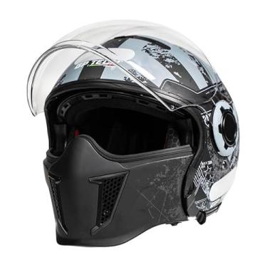 Imagem de APACETE MOTO OCULOS INTERNO GP TECH QUEIXEIRA REMOVIVEL ESTILOSO MODELO LINHA ZOOM CAMUFLADO AZUL