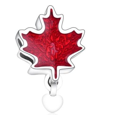 Imagem de Berloque Separador Folha Canadá