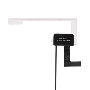 Imagem de Dioche Antena Aérea de Rádio de Carro Digital DAB Premium Com Plugue Mcx Masculino - Antena FPC de Alta Condutividade para Recepção de Sinal Aprimorada e Instalação Fácil de Montagem de Vidro