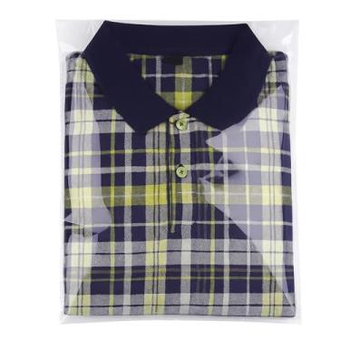 Imagem de rebucas Sacos de celofane autovedantes transparentes de 22 x 30 cm, 120 peças de sacos de plástico para roupas, camisas, presentes, calças, revistas, artesanato, pequenas empresas