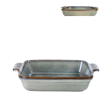 Imagem de Assadeira,Travessa Refratária 1un com Alça cor Jade 1,1litros 30x17,8X6,3cm 
