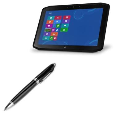 Imagem de BoxWave Caneta Stylus compatível com Xplore Technologies XSlate R12 - EverTouch Meritus capacitive Styra, Stylus capacitiva com caneta esferográfica - Preto