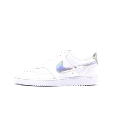 Imagem de Nike Tênis feminino Court Vision Low, Branco, multicolorido, preto, 34