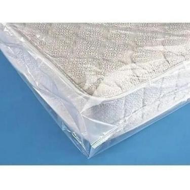 Imagem de 50 Saco Plástico Para Embalar Colchão 90X250X0,14 Canelado - Higipack
