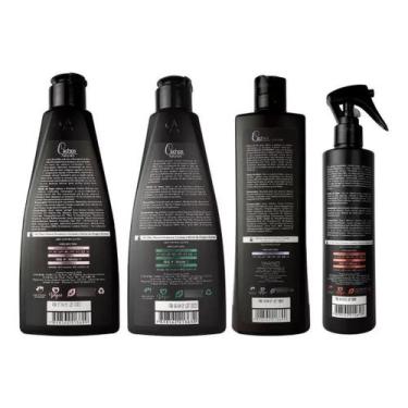 Imagem de Kit Cachos Arvensis Ondulado Sh Cond Masc Ativ Geleia Spray