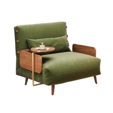 Imagem de Sofá-cama dobrável, sofá-cama dobrável, cadeira reclinável conversível com mesa lateral, cama de solteiro de hóspedes, sala de estar, sofá, cama de hóspedes, para casa, escritório, quarto, sala de