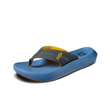 Imagem de REEF Swellsole Cruiser masculino, amarelo/preto/azul, 42