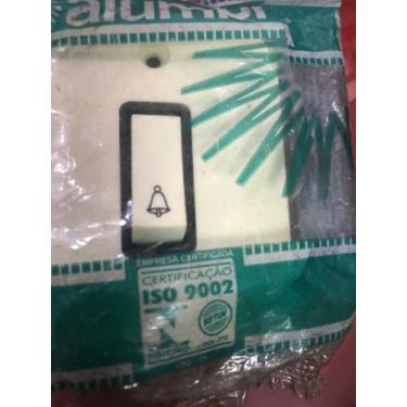 Imagem de Pulsado de campainha STX da Alumbra s/caixinha kit com 3 pçs por R 26,