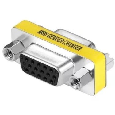 Imagem de Emenda Vga 15P Femea X Vga 15P Femea - Emenda Cabo VGA