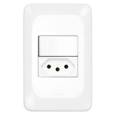 Imagem de Interruptor Simples + Tomada 2P+T 20 Ampères 4x2 - LGX10320 - PIAL