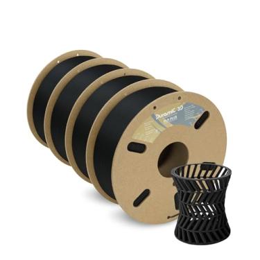 Imagem de DURAMIC 3D Filamento PLA+1,75 mm PLA Pro Filamento de impressão, PLA Plus Filamento Pacote com 4 Carretel de 1 kg (1 kg) Mais resistente e mais forte, probabilidade de precisão dimensional +/- 0,02 mm