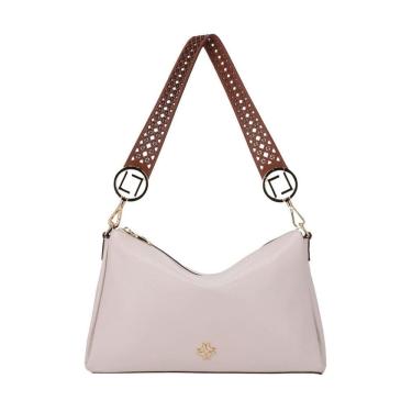 Imagem de Bolsa Luz da Lua Baguete Alça Trabalhada