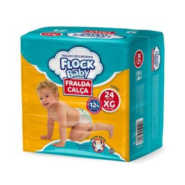 Imagem de Fralda Flock Baby Calça XG 24 Unidades
