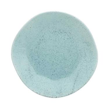 Imagem de Prato Raso Oxford Ryo Blue Bay 27,5 cm Porcelana Azul Claro
