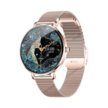 Imagem de Relógio Inteligente Esportivo Feminino Com Tela Sensível Ao Toque HD, 