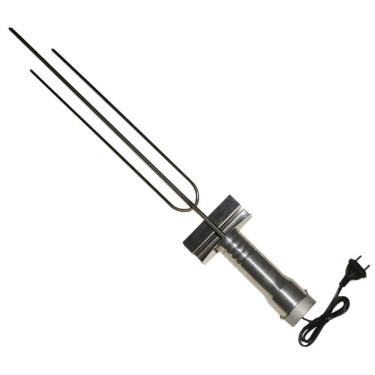 Imagem de Espeto giratório elétrico churrasco com base 110v issi grill