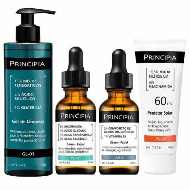 Imagem de Principia Kit - Protetor Solar FPS60 + Sérum AH-2 + Sérum Mix-01 + Gel