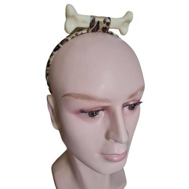 Imagem de Tiara pedrita osso acessório festa fantasia cosplay anime