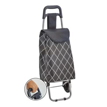 Imagem de Carrinho De Compras Carrinho De Feira Dobravel Super Leve