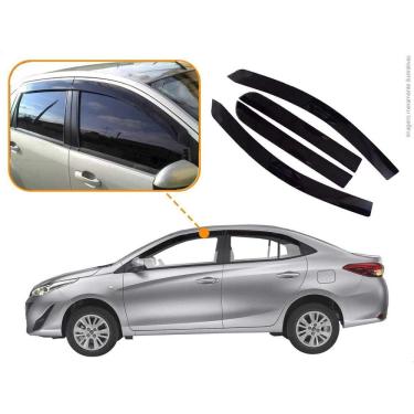 Imagem de Calha De Chuva Esportiva Yaris Sedan 2019 A 2025 4 Portas