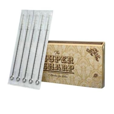 Imagem de 20 Agulhas Tatuagem Super Sharp Round Linear 9RL - Electric Ink