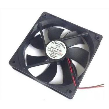 Imagem de Cooler Nework 12V RT-120 16.202E 120x120x25mm - Amp.: 0,25 - RPM: 3000