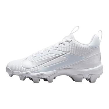 Imagem de Nike Chuteira de futebol infantil Alpha Menace 4 Shark (FQ4012-101, branco/prata metálico), Branco/prata metálica., 17