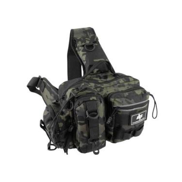 Imagem de Bolsa Pochete de Pesca Camuflada Albatroz - LYB-038 - Albatroz Fishing