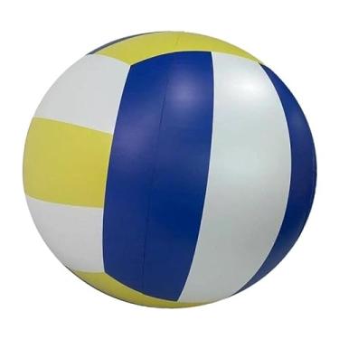 Imagem de Aymzbd Vôlei Inflável, Brinquedos de Piscina, Atividades Ao Ar Livre, Lembrancinhas para Atividades Ao Ar Livre, Verão, Engrossado, à Prova D'água, Vôlei, Diâmetro 100cm