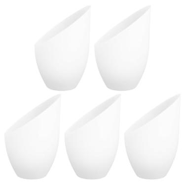 Imagem de Angoily 5 peças Abajur de plástico Ferradura Abajur de substituição Plástico Lâmpada Cobertura Branca Lâmpada para Multi-Cabeça Lâmpada de Stand Up Luz do Quarto 40mm