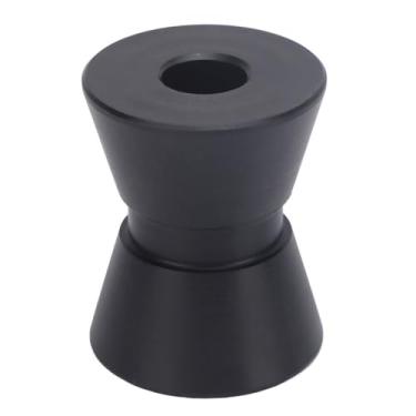 Imagem de Chiffonade Black Bow Roller Boats Yachts Trailers à prova de choque Rolo de reboque de nylon para aplicação de iate de barco (40 * 49 mm)