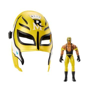 Imagem de WWE Conjunto de bonecos e máscaras da série Main Event Series Rey Mysterio Special Edition