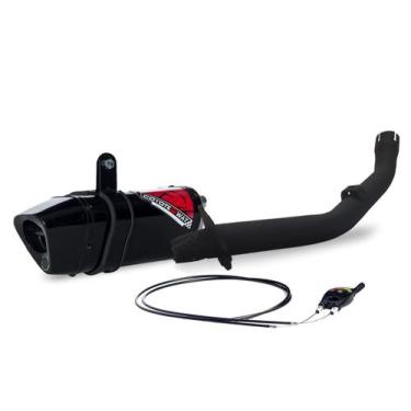 Imagem de Escape Ponteira Coyote TRS 2 Way Mais JUNIOR 20cm em Alumínio Bros NXR