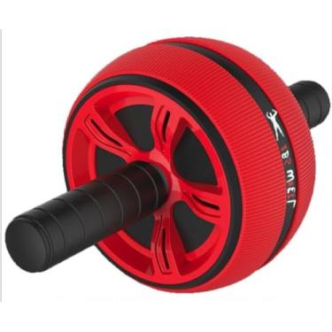 Imagem de Roda De Abdominal Pro Estabilizadora - Rodinha Abs Wheel Vermelha